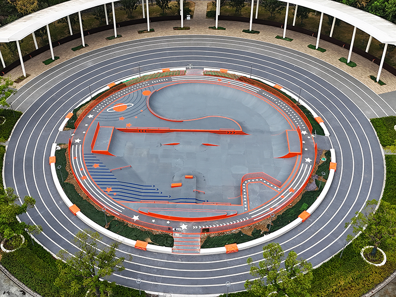 江蘇省蘇州市門(mén)戶(hù)公園極限運(yùn)動(dòng)場(chǎng)